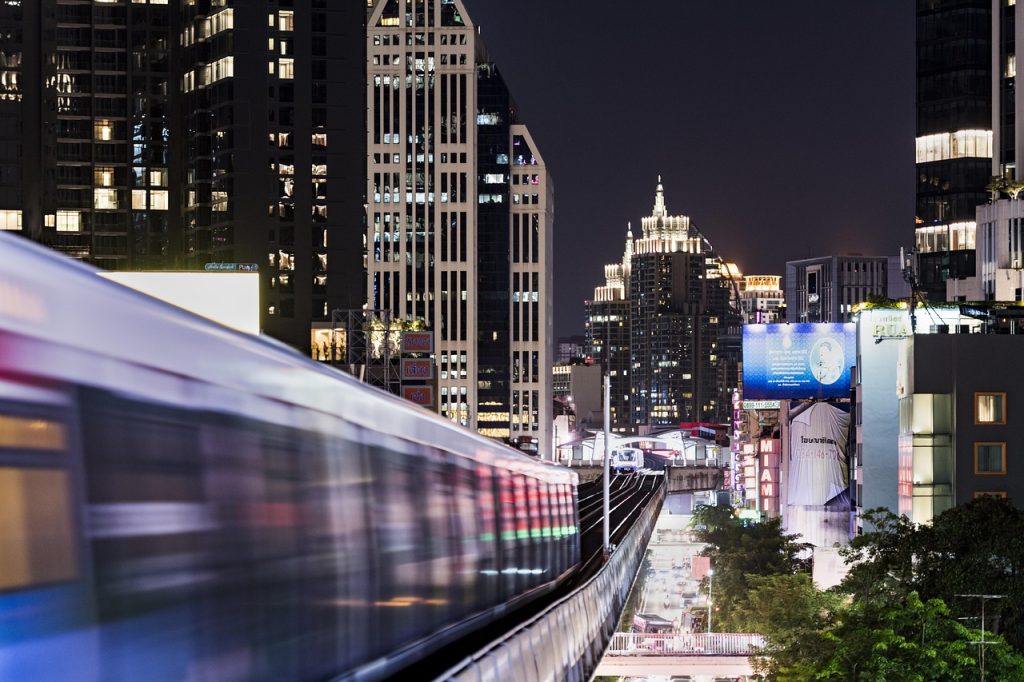 bangkok, skytrain, city, thailand, night city, traffic, thai, downtown, cityscape, night, bangkok, bangkok, bangkok, bangkok, bangkok, skytrain